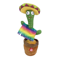 MotherFlix™ Talking & Dancing Cactus