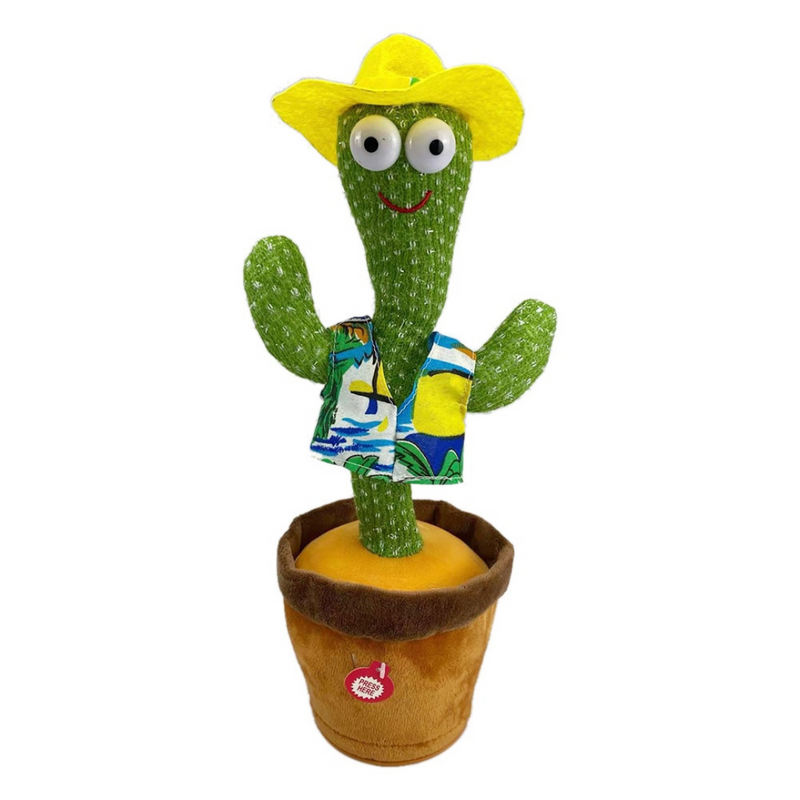 MotherFlix™ Talking & Dancing Cactus