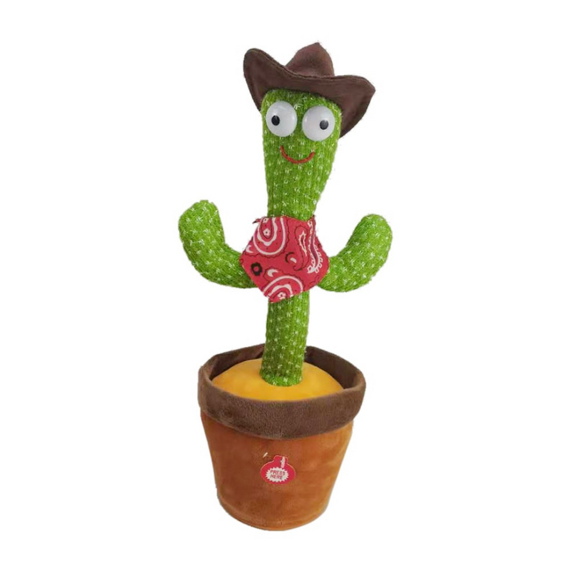 MotherFlix™ Talking & Dancing Cactus