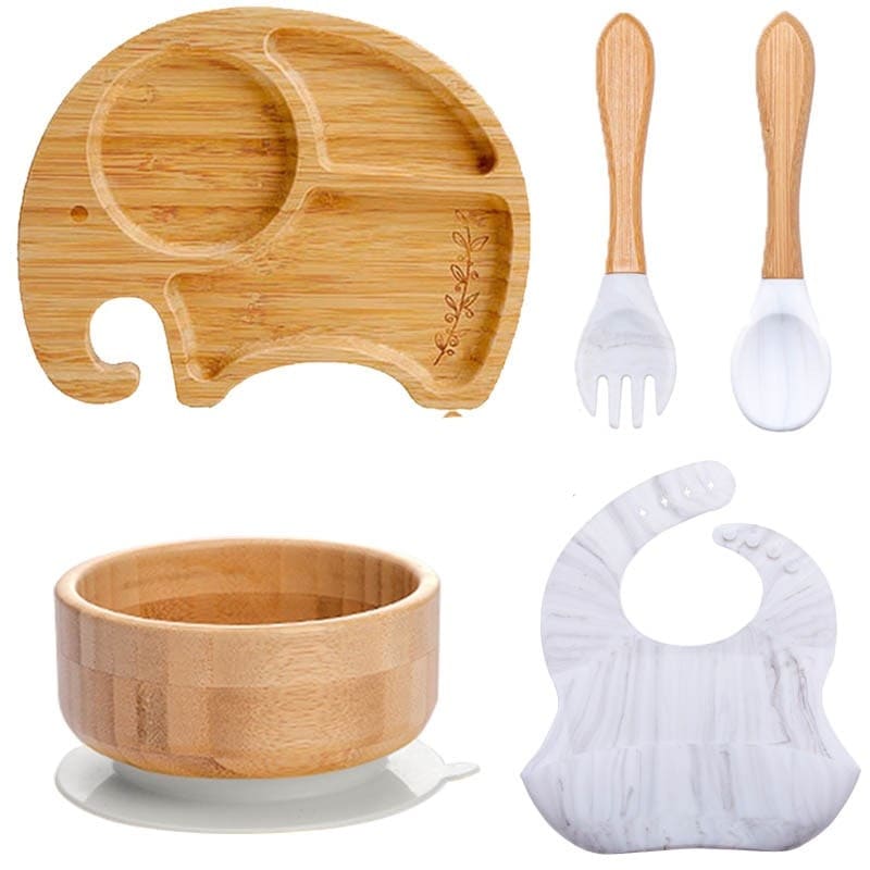 Motherflix™ Bamboo Tableware