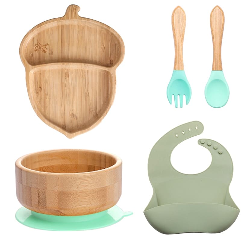 Motherflix™ Bamboo Tableware