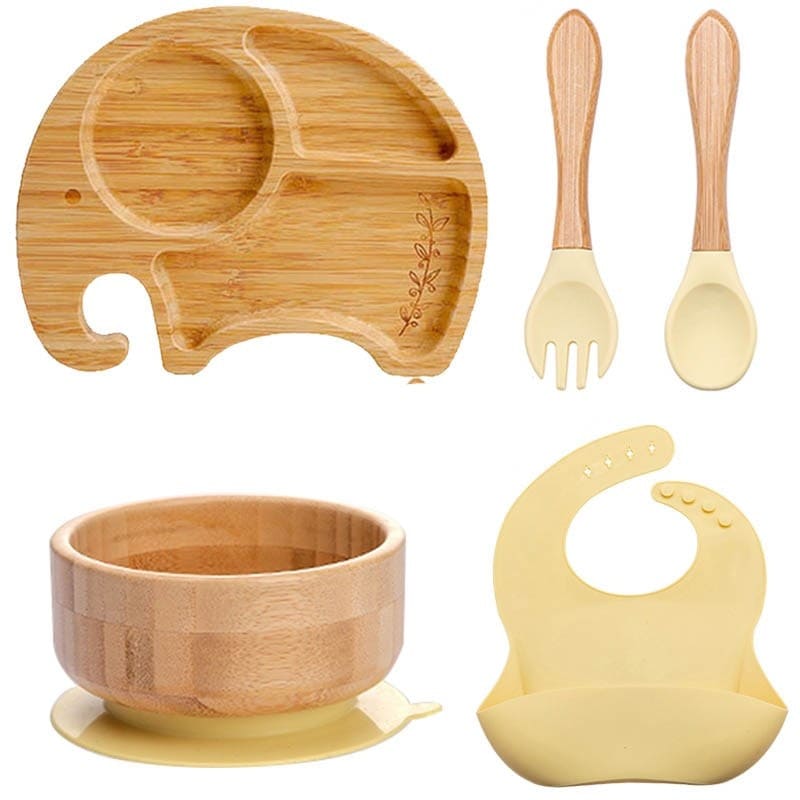 Motherflix™ Bamboo Tableware