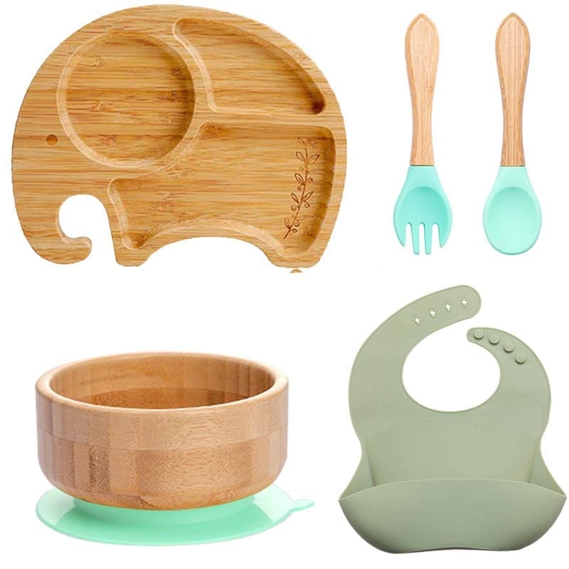 Motherflix™ Bamboo Tableware