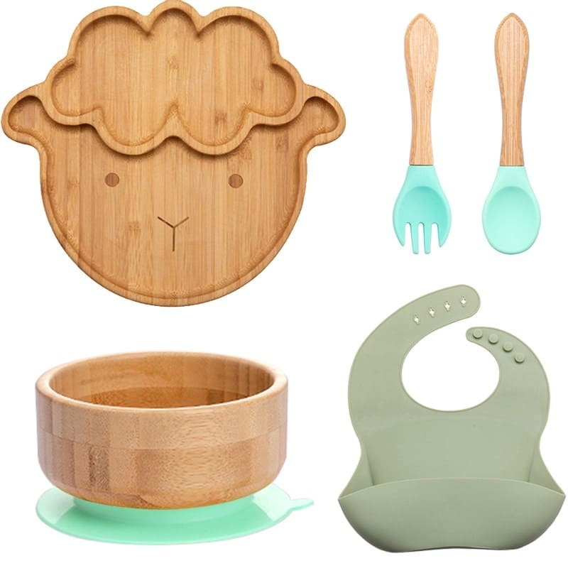 Motherflix™ Bamboo Tableware