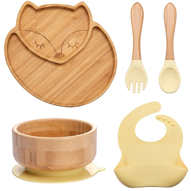 Motherflix™ Bamboo Tableware