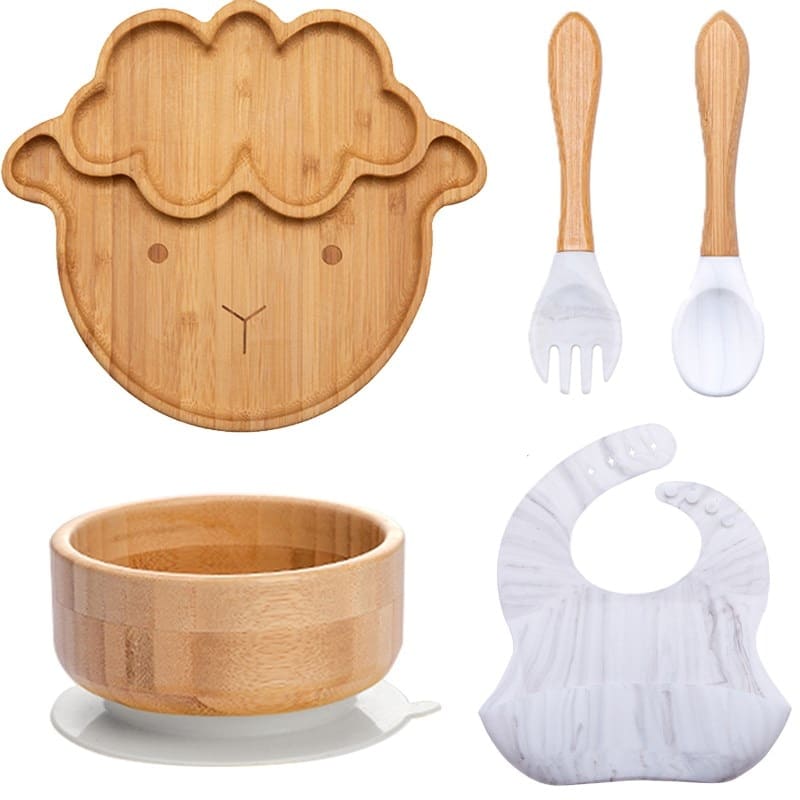 Motherflix™ Bamboo Tableware