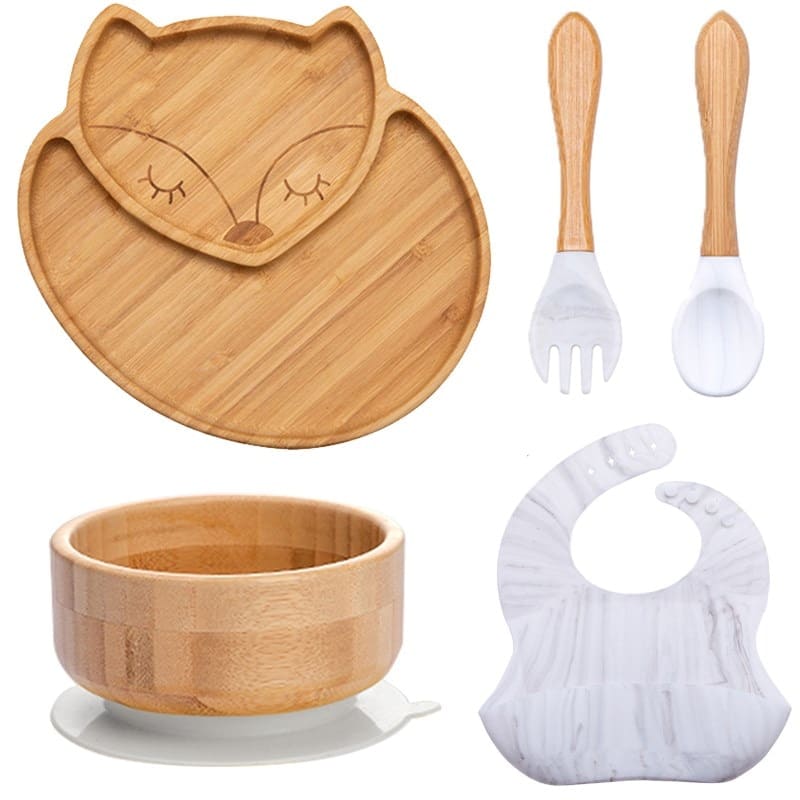 Motherflix™ Bamboo Tableware