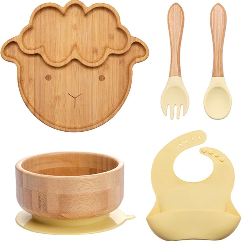 Motherflix™ Bamboo Tableware