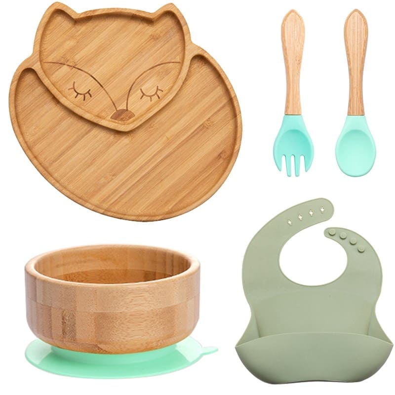 Motherflix™ Bamboo Tableware