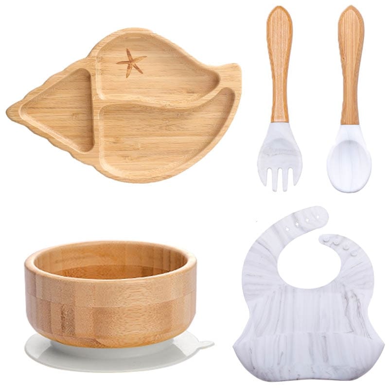 Motherflix™ Bamboo Tableware