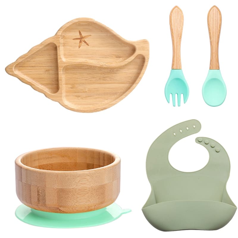 Motherflix™ Bamboo Tableware